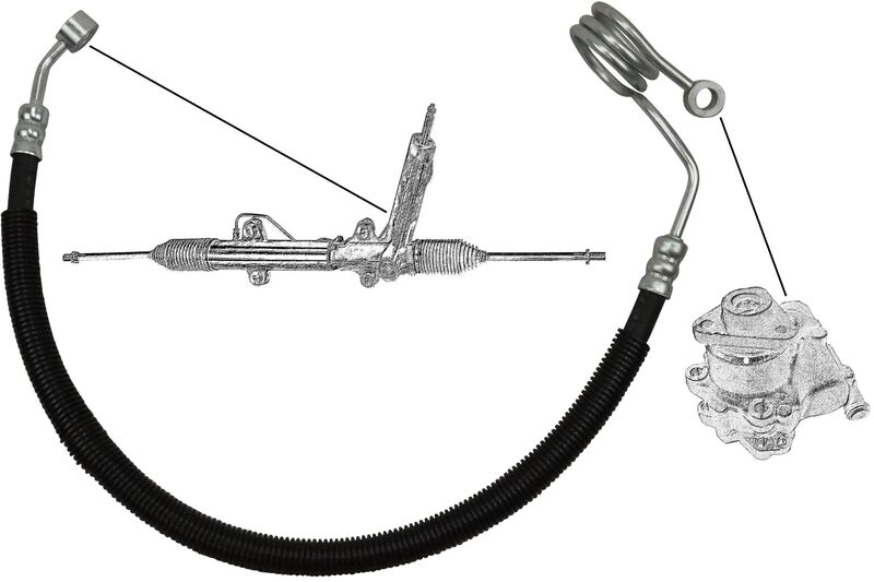 Hydraulikschlauch, Lenkung