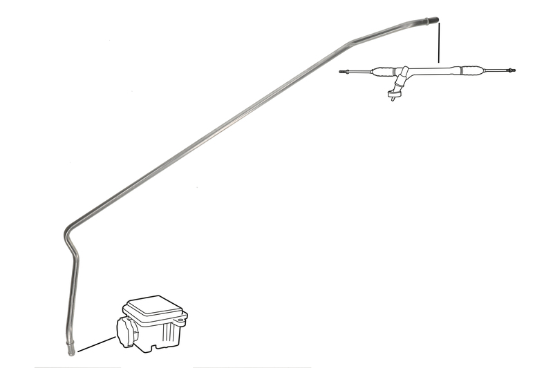 Hydraulikschlauch, Lenkung