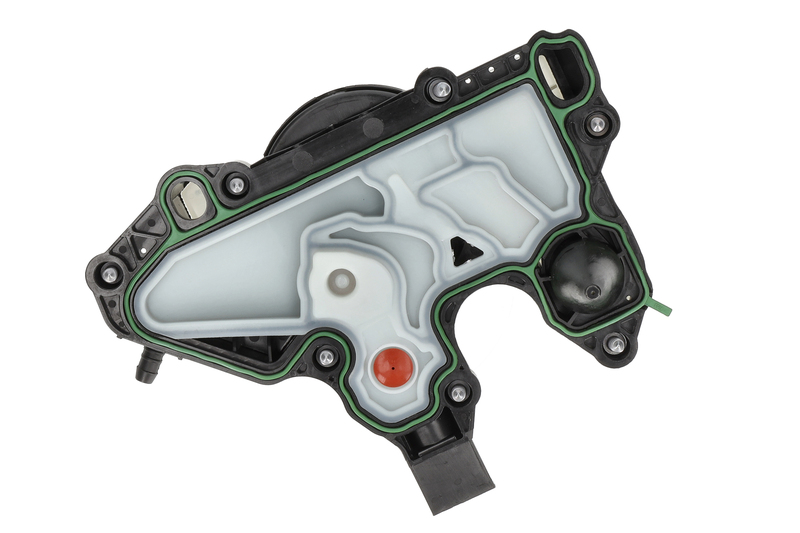 Ölabscheider, Kurbelgehäuseentlüftung