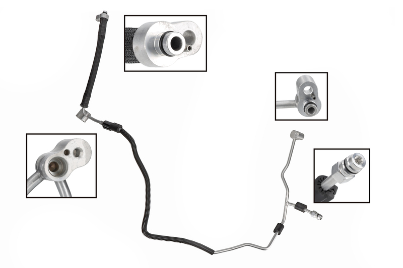 Hoch-/Niederdruckleitung, Klimaanlage