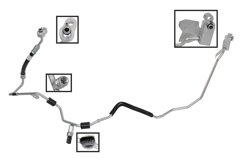 High/Low Pressure Line, air conditioning