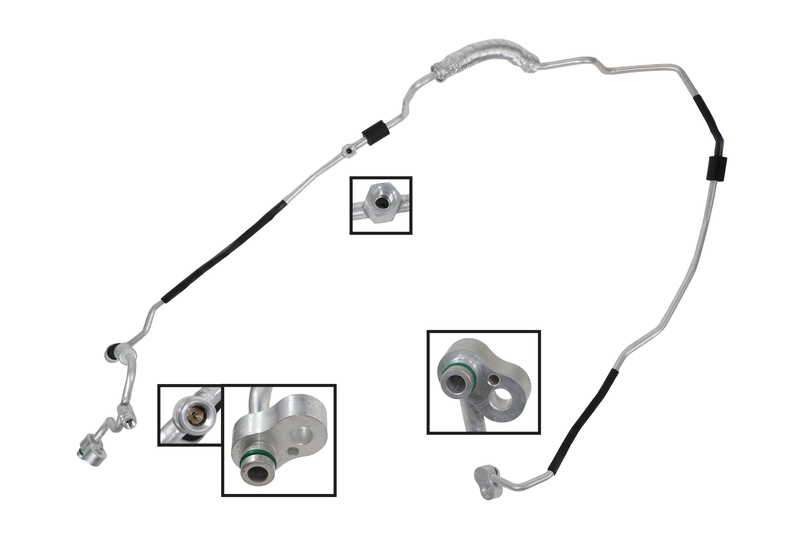 Hoch-/Niederdruckleitung, Klimaanlage