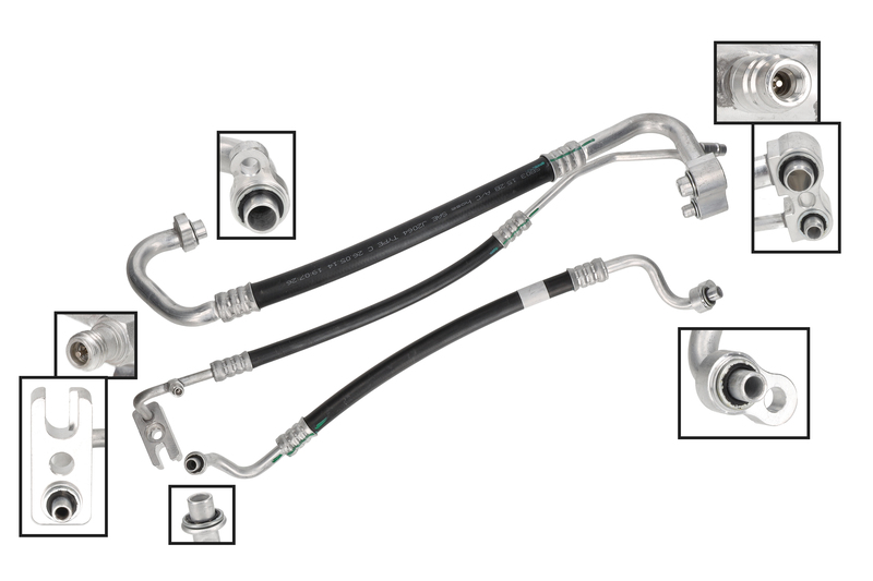 High/Low Pressure Line, air conditioning